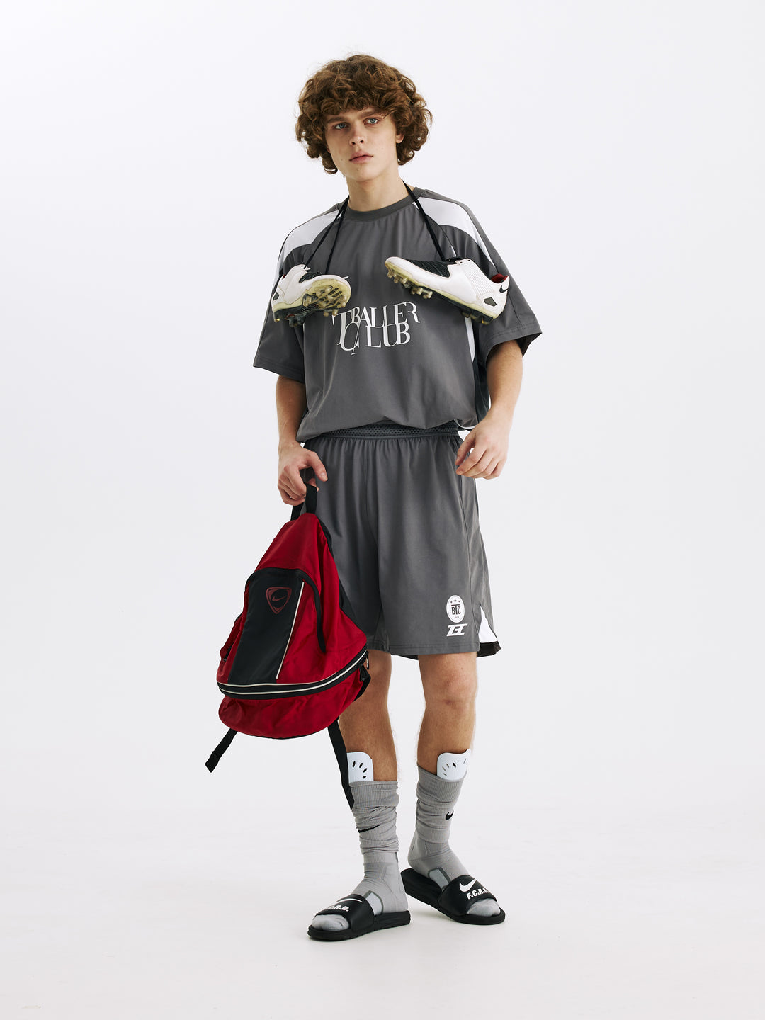 TBALLER Mesh Patchwork Color Blocking Soccer Jersey | Face 3 Face