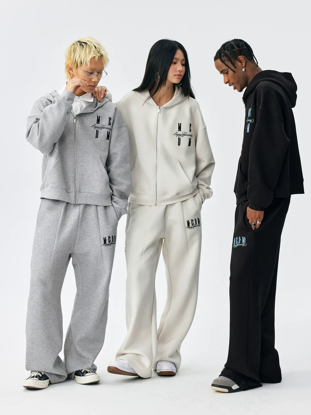 MEDM Air Layer Zip Up Hoodie | Face 3 Face