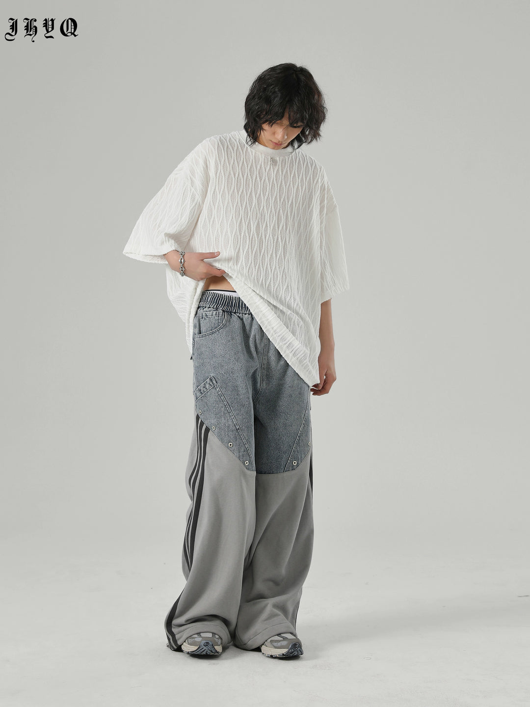 JHYQ Diamond Pattern Tee