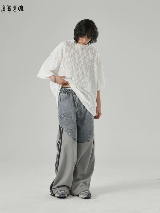 JHYQ Diamond Pattern Tee