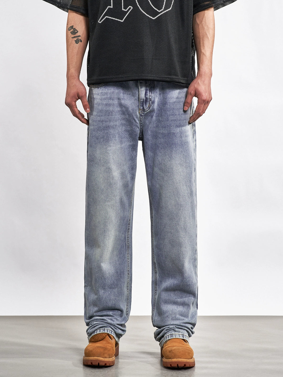 F3F Select Basic Light Blue Washed Jeans | Face 3 Face