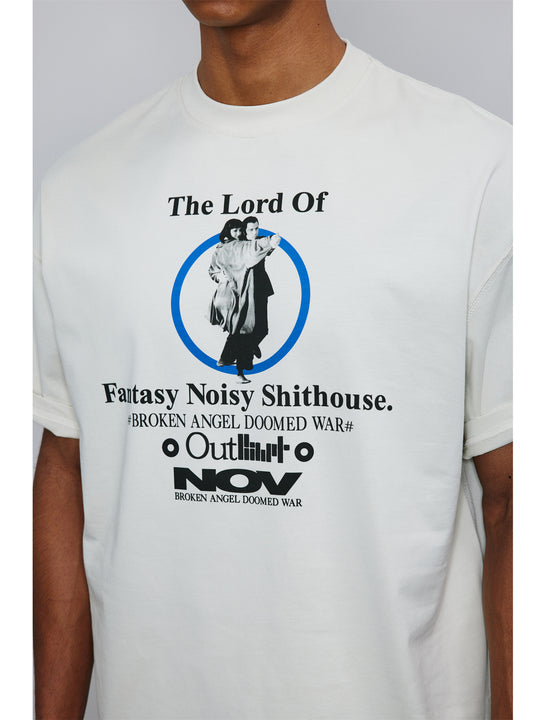 NOVACAM Fantasy Print Vintage Washed Tee | Face 3 Face