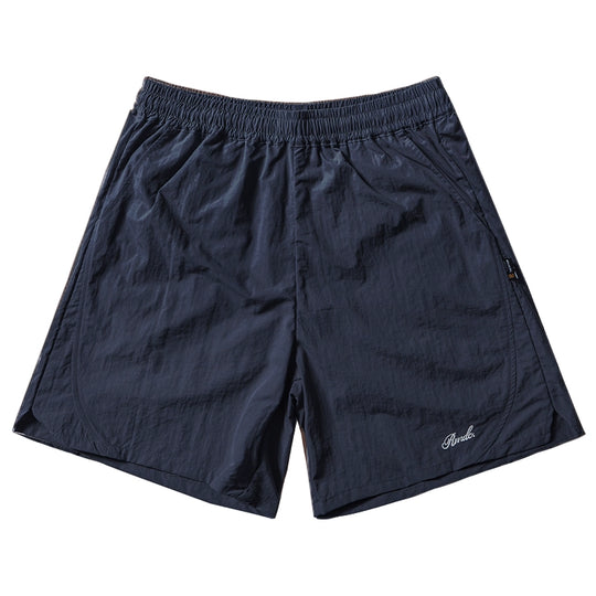 Remedy Embroidered Nylon Sports Shorts | Face 3 Face