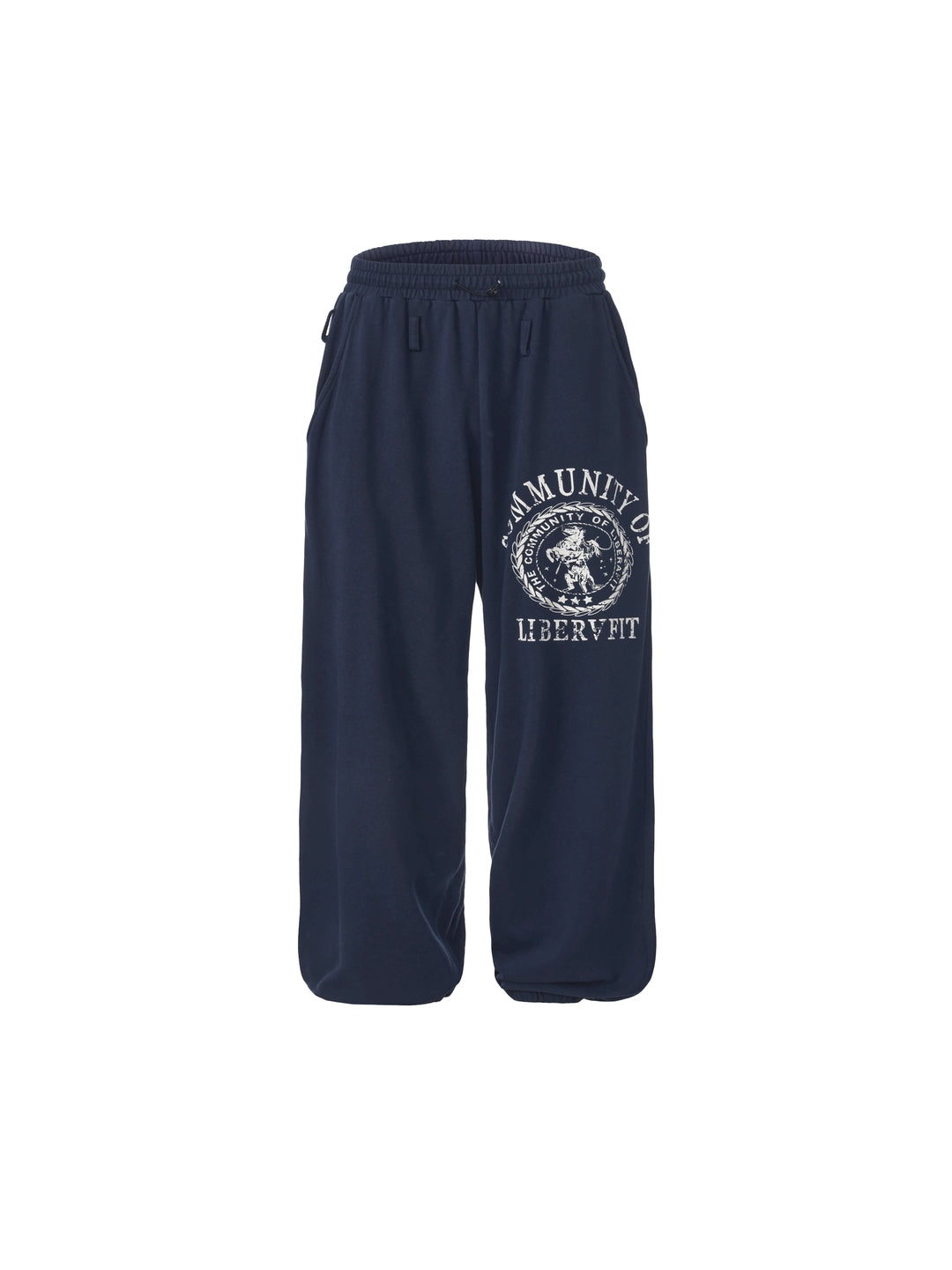 LIBERAFIT Vintage Painted Crest Washed Sweatpants | Face 3 Face