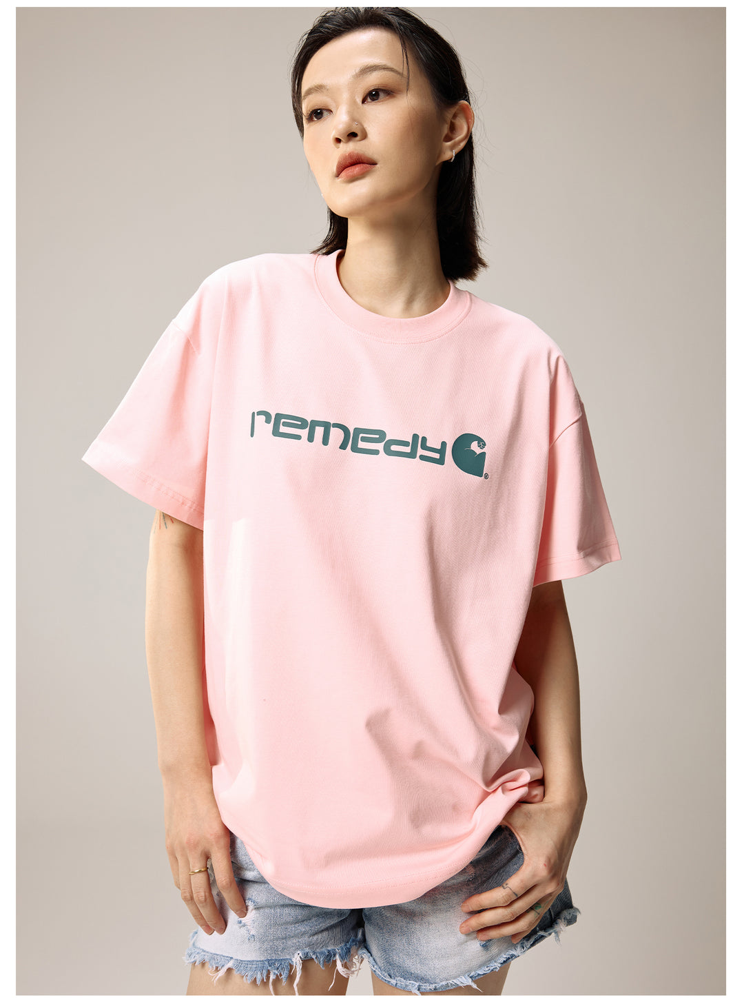 Remedy Biceps Inspired Letter Print Tee | Face 3 Face