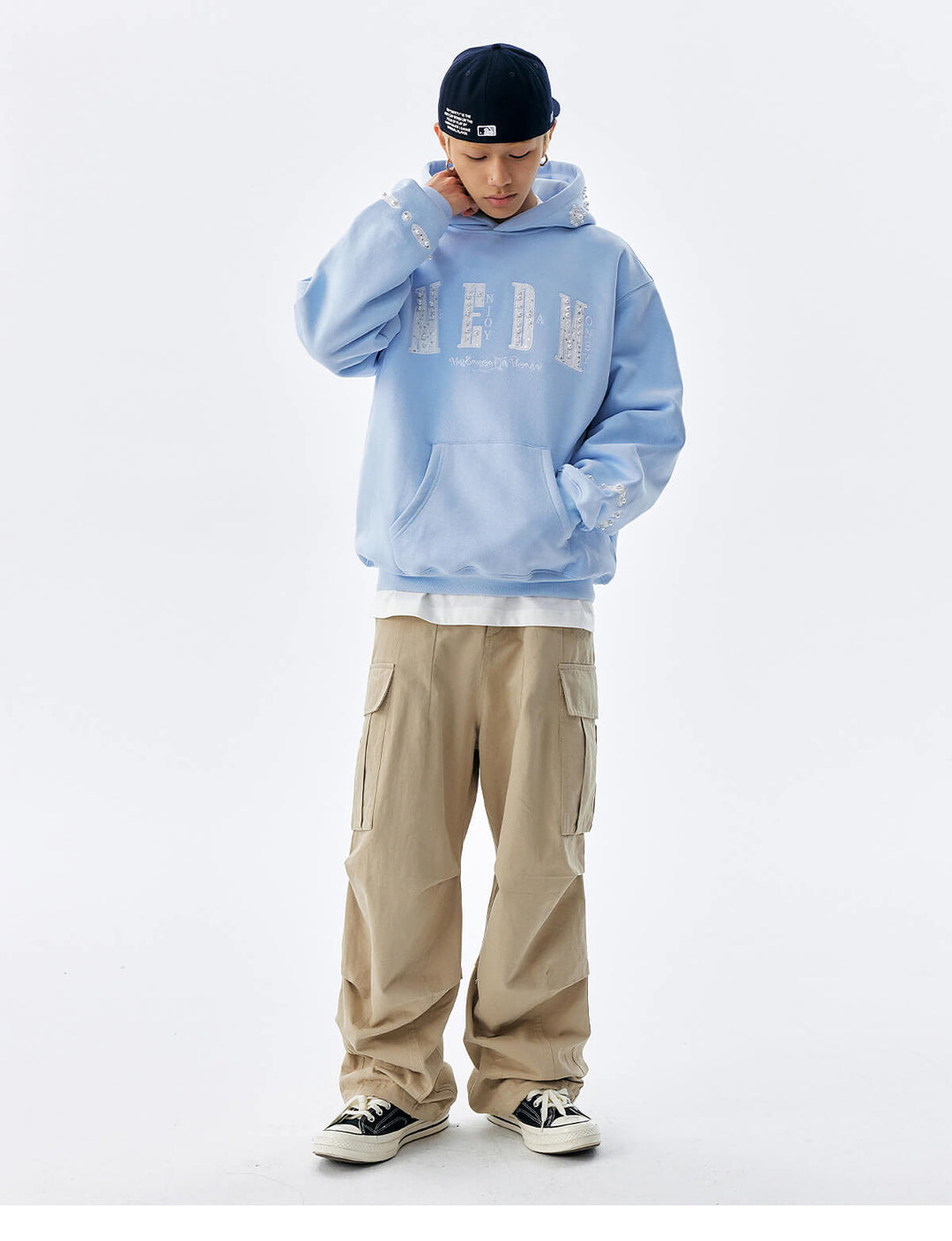 MEDM Pearl Patch Hoodie | Face 3 Face