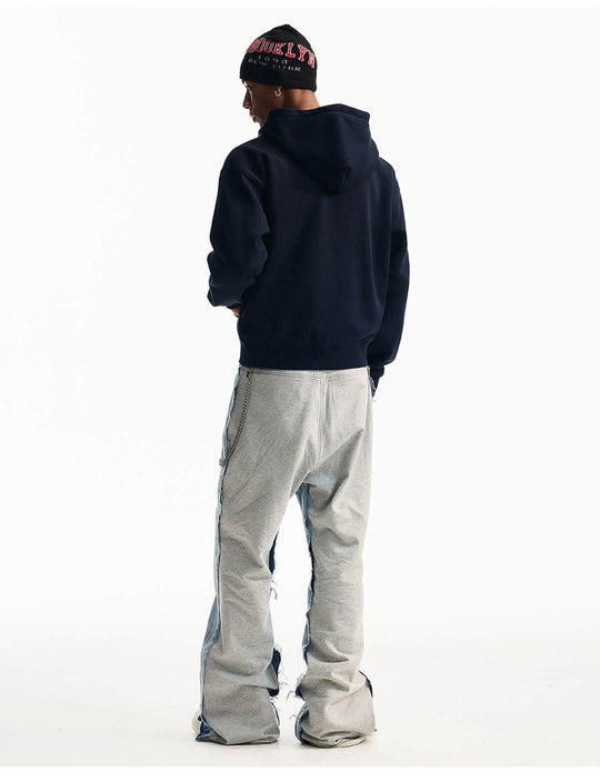 MEDM Rhinestone Embellished Zip Up Hoodie | Face 3 Face