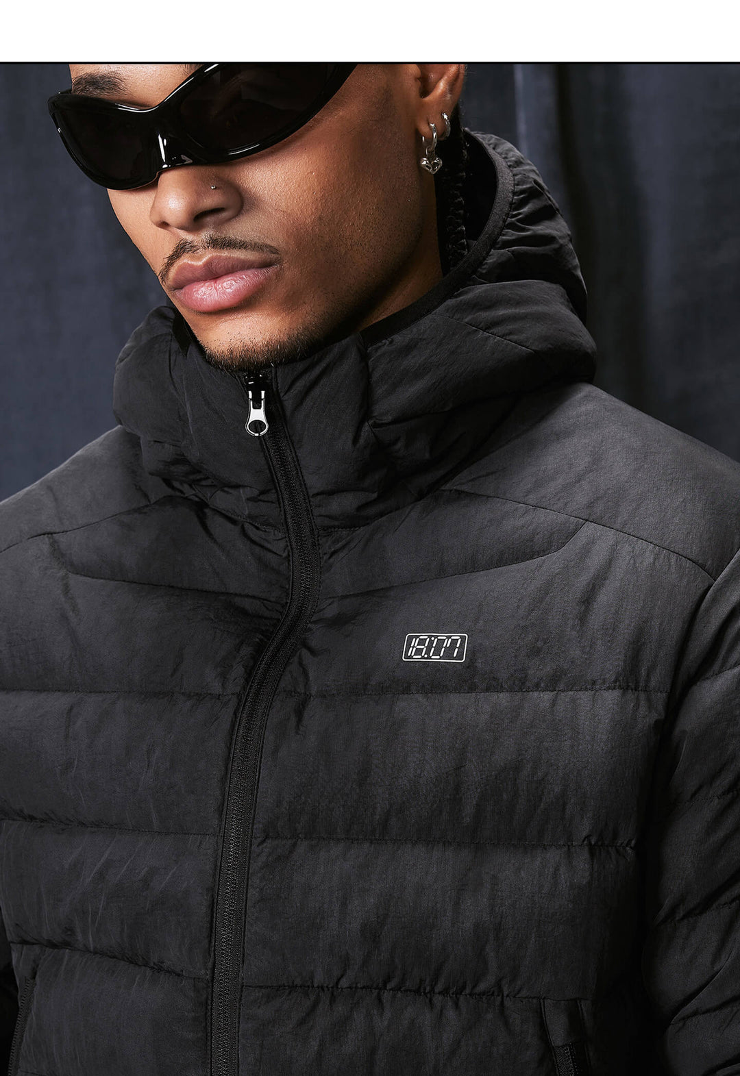 1807 Washed Fade Nylon Lightweight Down Jacket | Face 3 Face