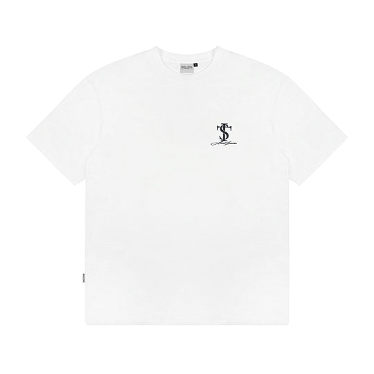 Small Town Kid Classic Logo Embroidered Small Label Tee | Face 3 Face