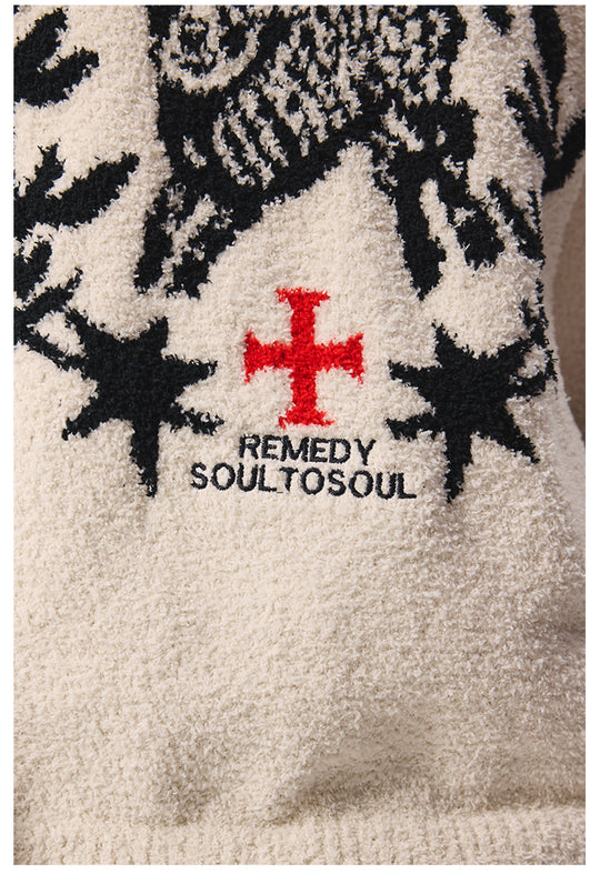 Remedy CHASTER Jacquard Knit Sweater | Face 3 Face