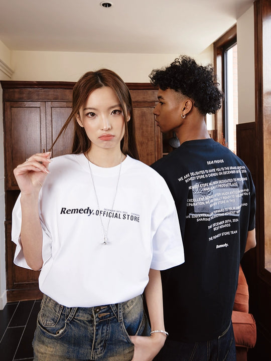 Remedy Store Opening Print Cool Touch Tee | Face 3 Face
