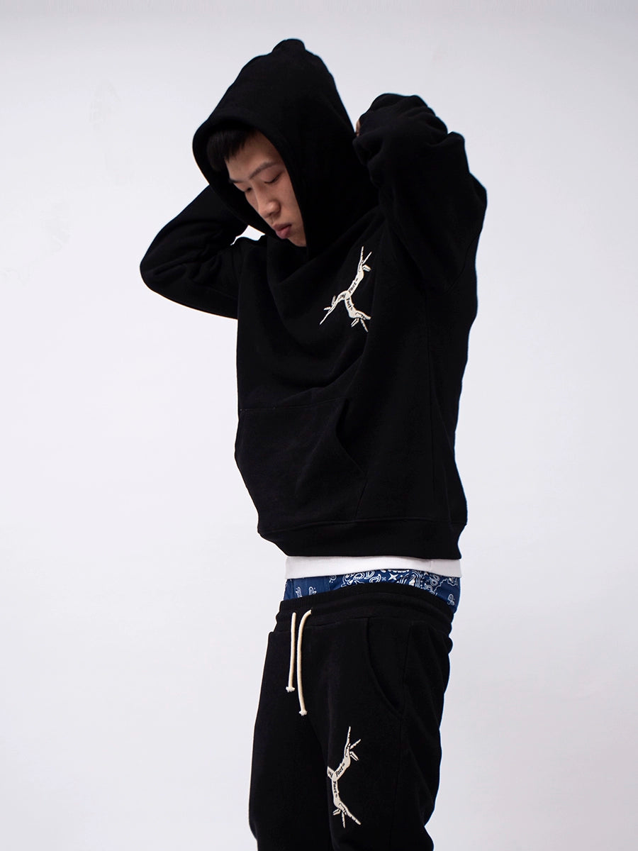 TGFCLUB Embroidered Logo Hoodie | Face 3 Face