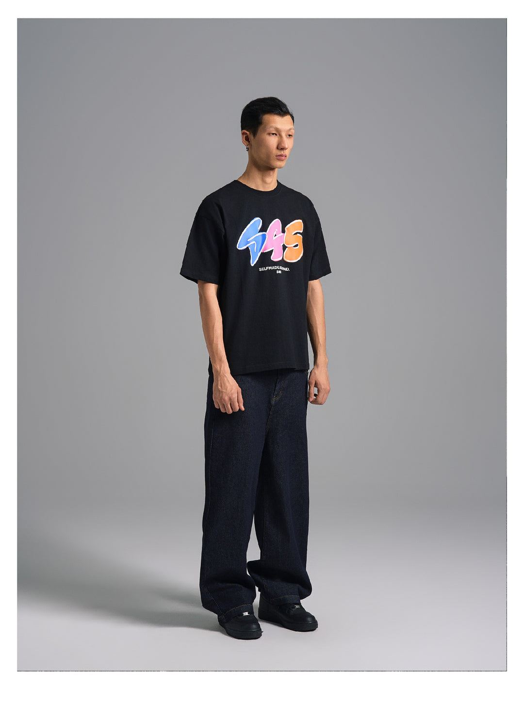 S45 Letter Graffiti Logo Tee | Face 3 Face