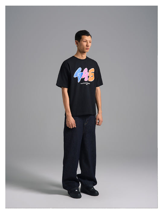 S45 Letter Graffiti Logo Tee | Face 3 Face