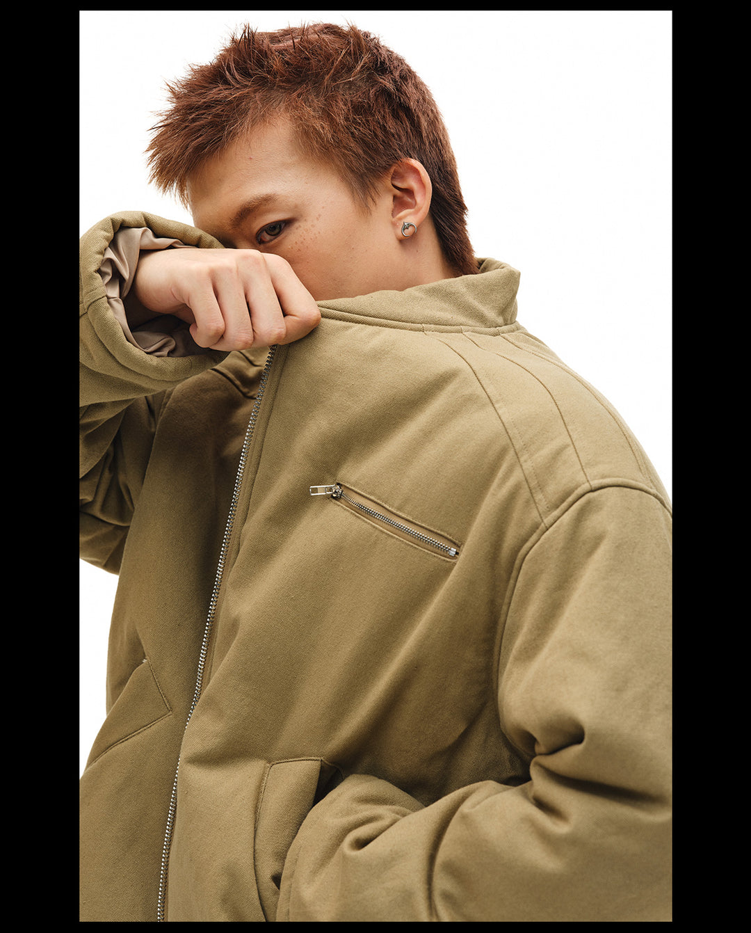 NOVACAM Canvas Puffer Short Work Jacket | Face 3 Face