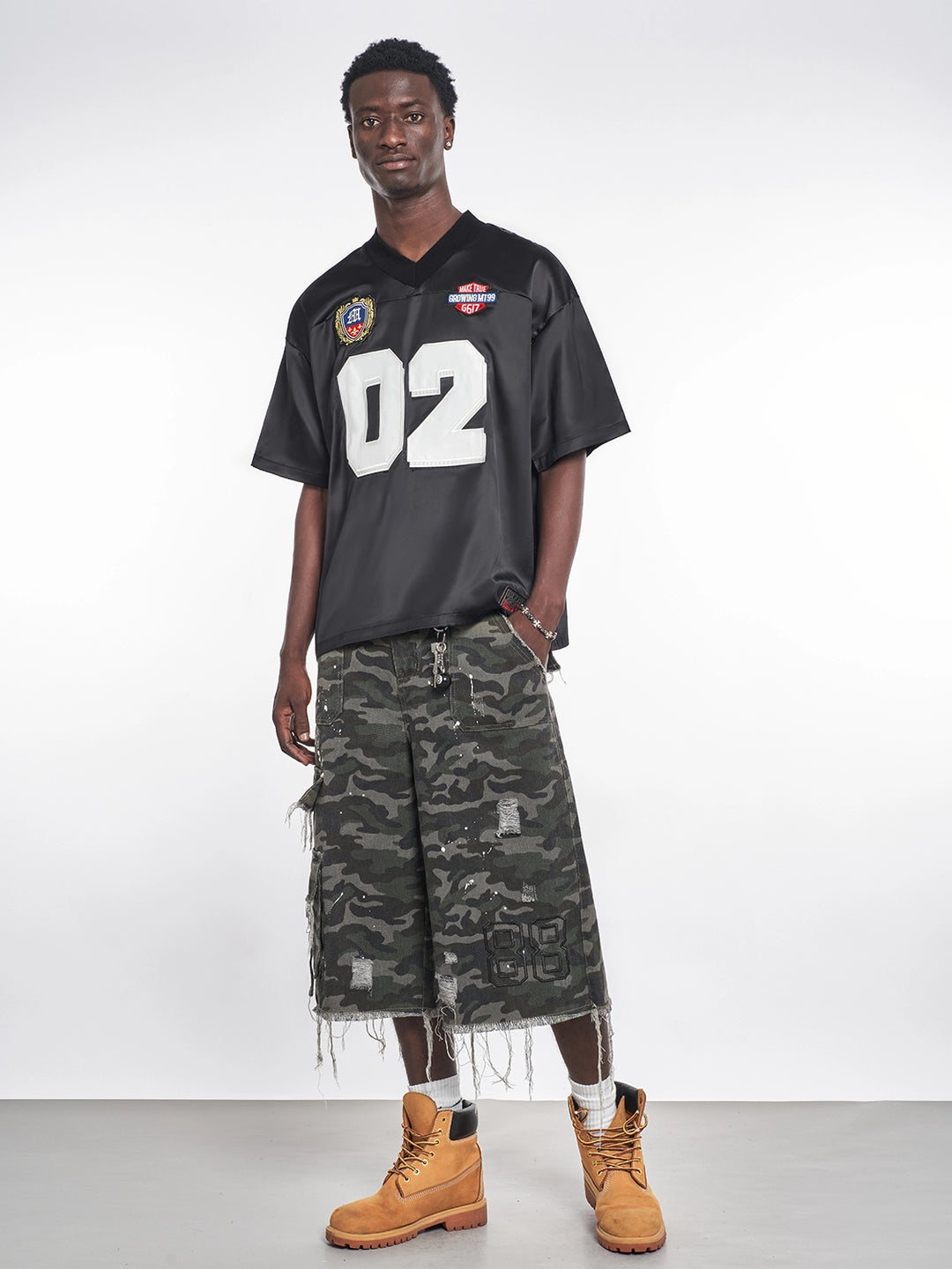 F3F Select 02 Number Patch Hockey Jersey | Face 3 Face