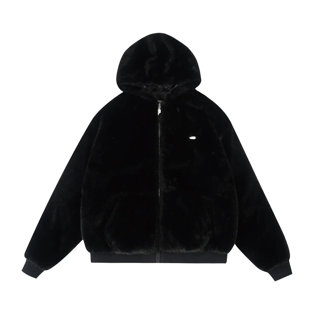 Labt Faux Fur Hood Jacket | Face 3 Face