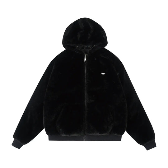 Labt Faux Fur Hood Jacket | Face 3 Face