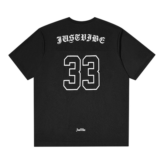 JUST VIBE 33 Numbered Mesh Hockey Jersey | Face 3 Face