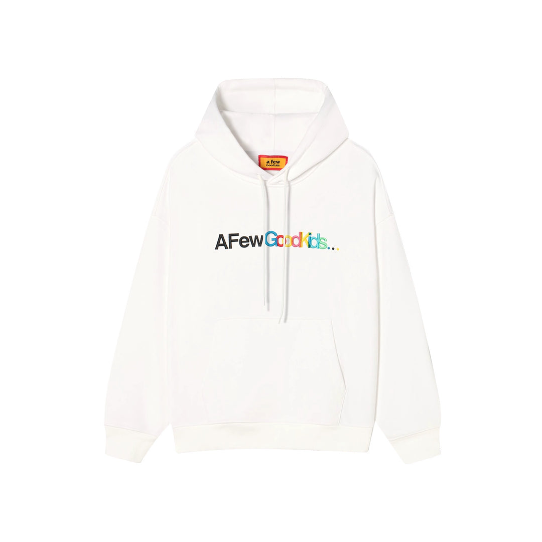 AFGK Gradient Logo Embroidered Hoodie | Face 3 Face