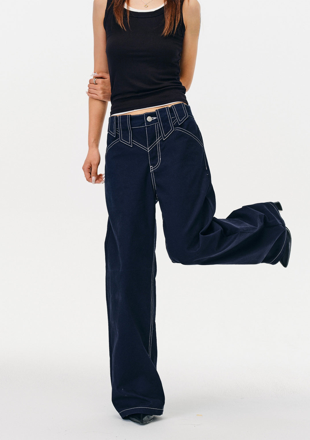 EVILKNIGHT(EK) Devil Eye Structured Canvas Pants | Face 3 Face