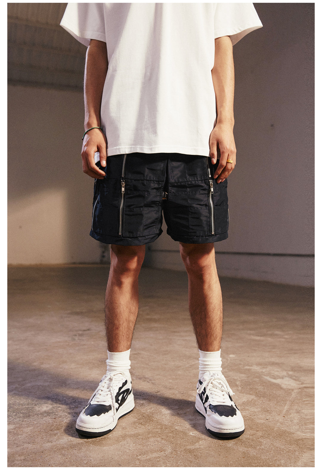 Remedy Multi Pocket Zipper Work Shorts | Face 3 Face