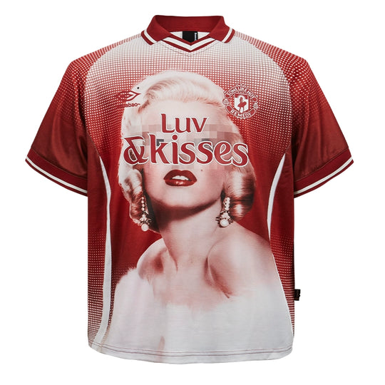 Remedy Luv & Kisses Soccer Jersey Polo Shirt | Face 3 Face
