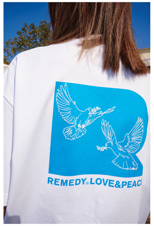 Remedy Peace Dove Print Cool Touch Tee | Face 3 Face