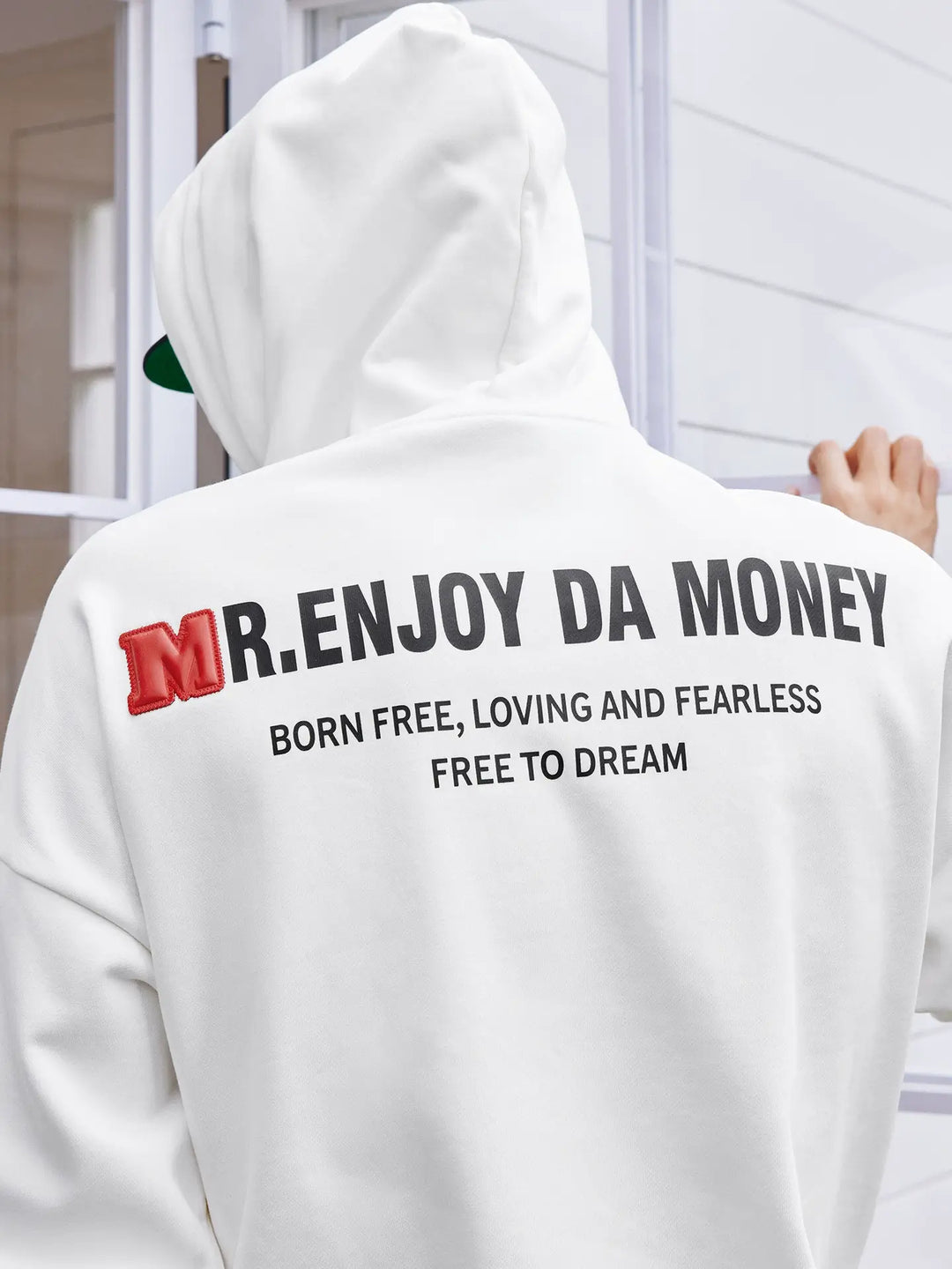 MEDM Rainbow Embossed Logo Hoodie | Face 3 Face