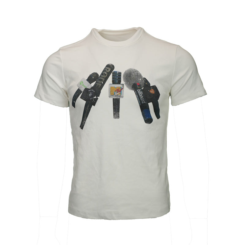 TGFCLUB Interview Mic Print Tee | Face 3 Face