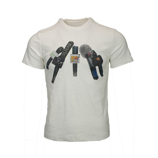 TGFCLUB Interview Mic Print Tee | Face 3 Face