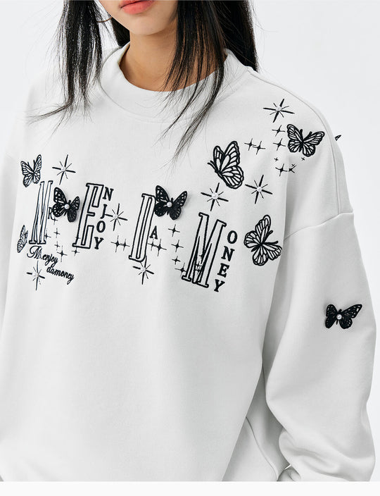 MEDM 3D Butterfly Logo Sweatshirt | Face 3 Face