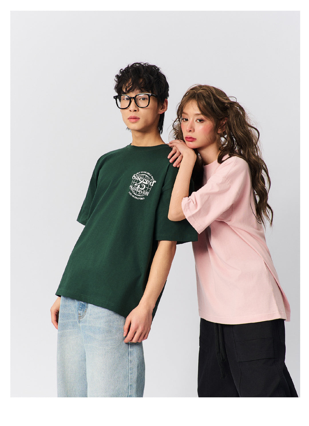 S45 New Earth Logo Printed Tee | Face 3 Face