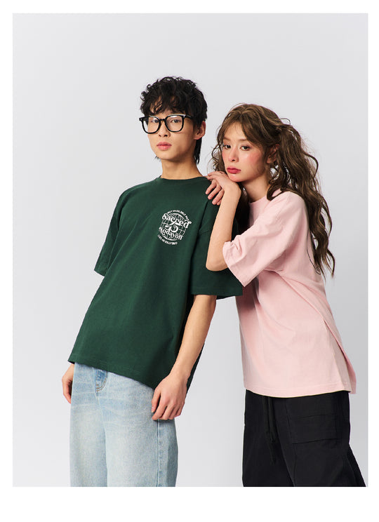 S45 New Earth Logo Printed Tee | Face 3 Face