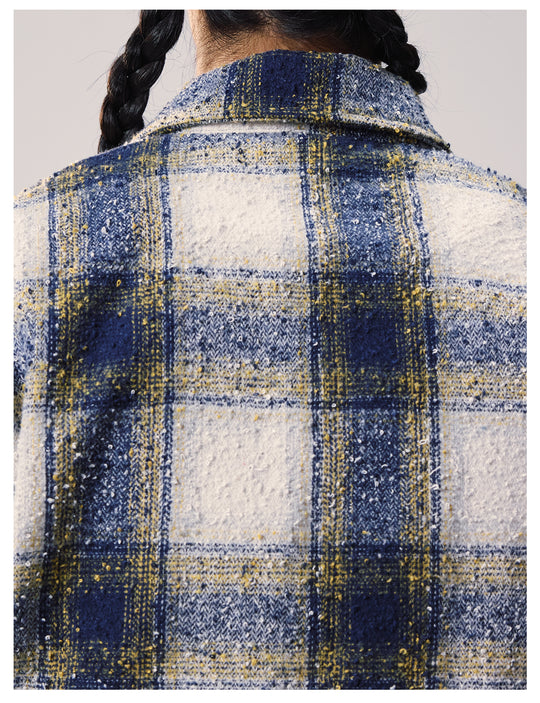 Remedy Ombre Check Jacket | Face 3 Face