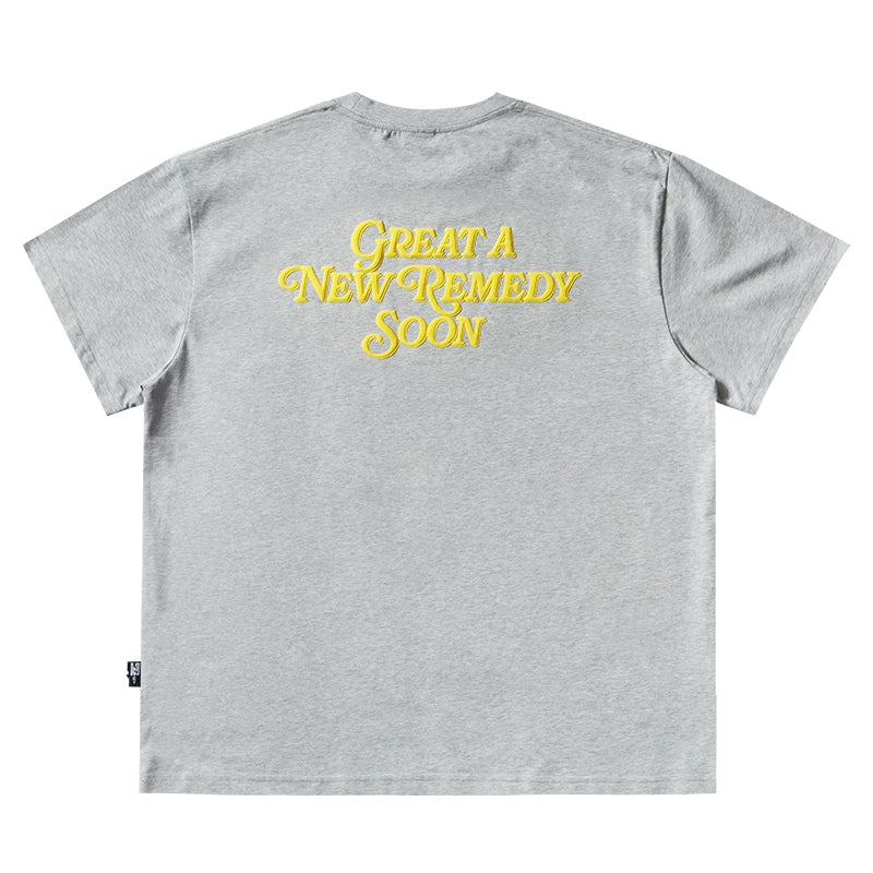 Remedy GREAT A NEW REMEDY SOON Foam Print Cool Touch Tee | Face 3 Face