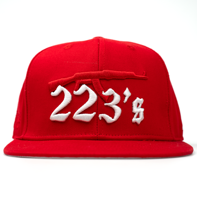 TGFCLUB 223 3D Embroidered Flat Brim Baseball Cap | Face 3 Face
