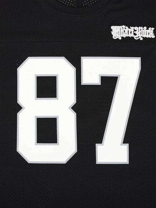 MHARF Black 87 Long Sleeved Mesh Hockey Jersey | Face 3 Face