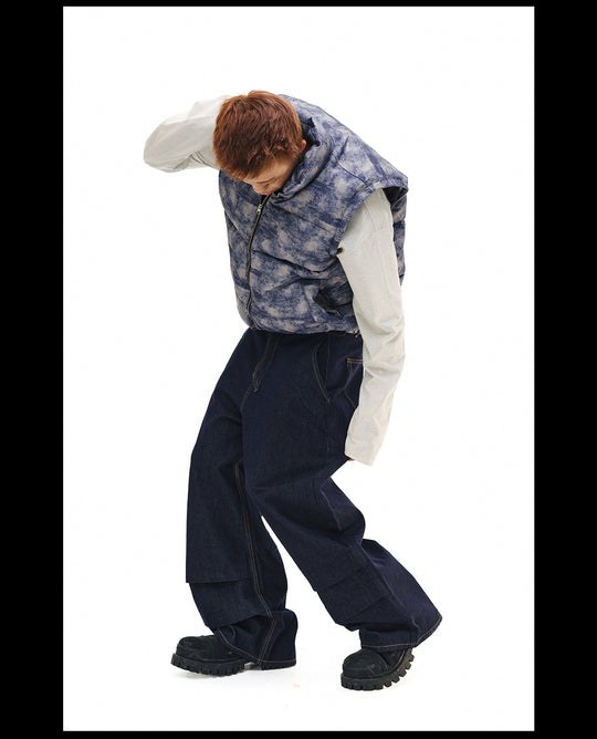 NOVACAM Digital Print Puffer Vest | Face 3 Face