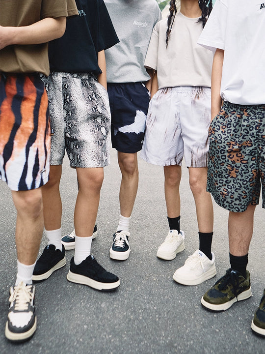 Remedy Animal Print Quick Dry Nylon Shorts | Face 3 Face