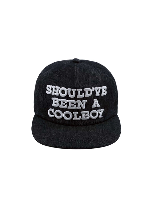 LIBERAFIT Slogan 3D Embroidered Trucker Cap Camo Leopard Denim | Face 3 Face