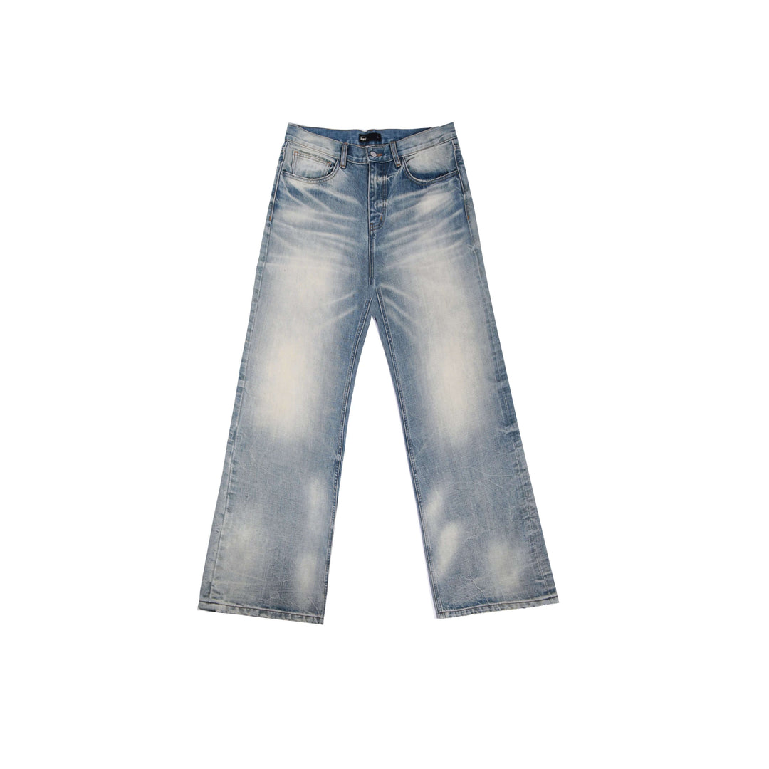 S45 Vintage Whisker Wash Distressed Jeans