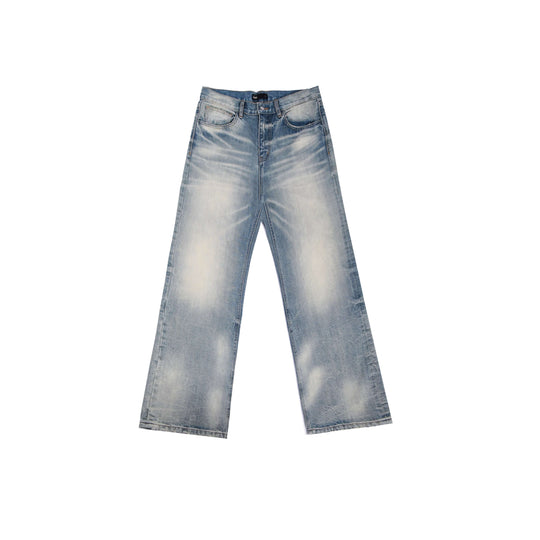 S45 Vintage Whisker Wash Distressed Jeans