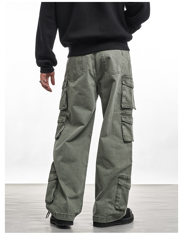F3F Select Multi Pocket Vintage Work Cargo Pants | Face 3 Face
