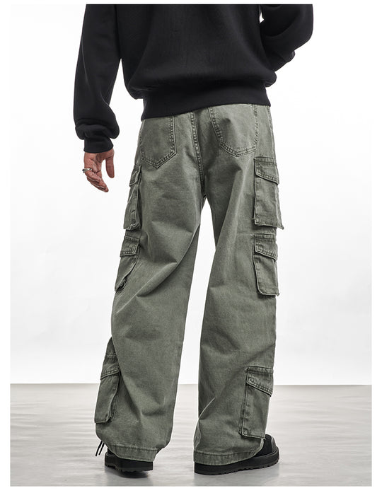 F3F Select Multi Pocket Vintage Work Cargo Pants | Face 3 Face