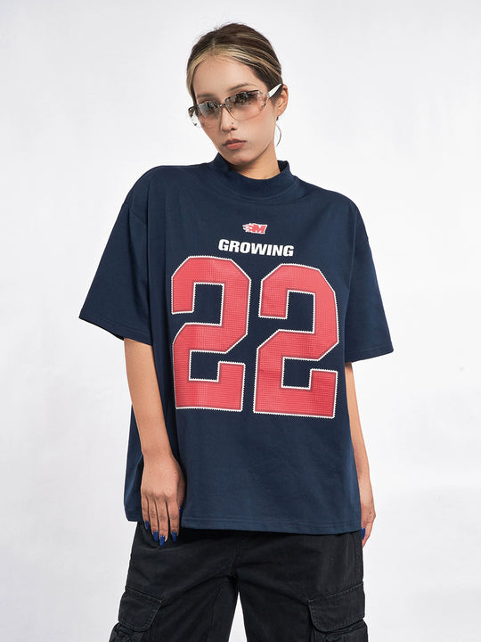 F3F Select 22 Numbered 3D Print Tee | Face 3 Face