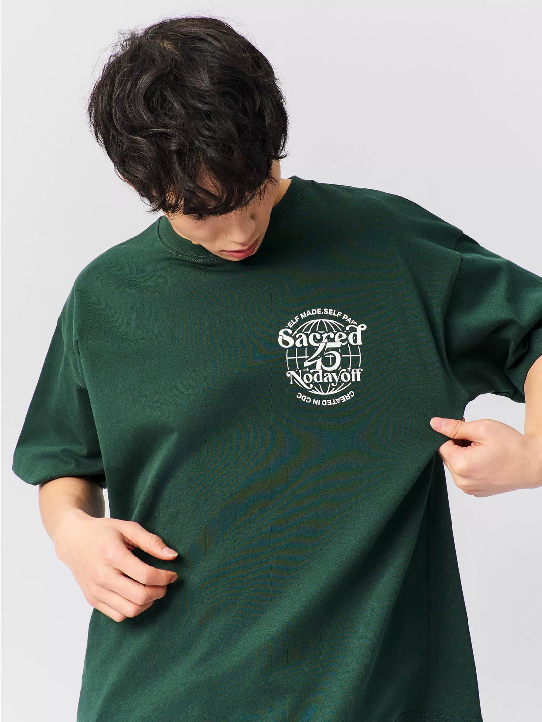 S45 New Earth Logo Printed Tee | Face 3 Face