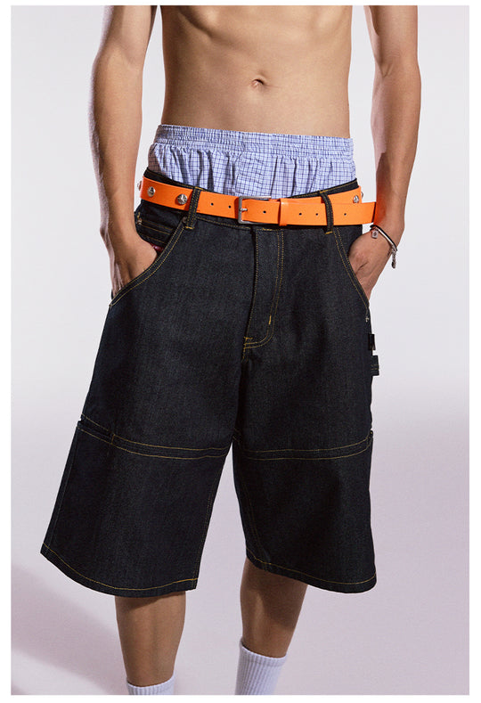 Remedy Neon Metal Studded Leather Belt | Face 3 Face