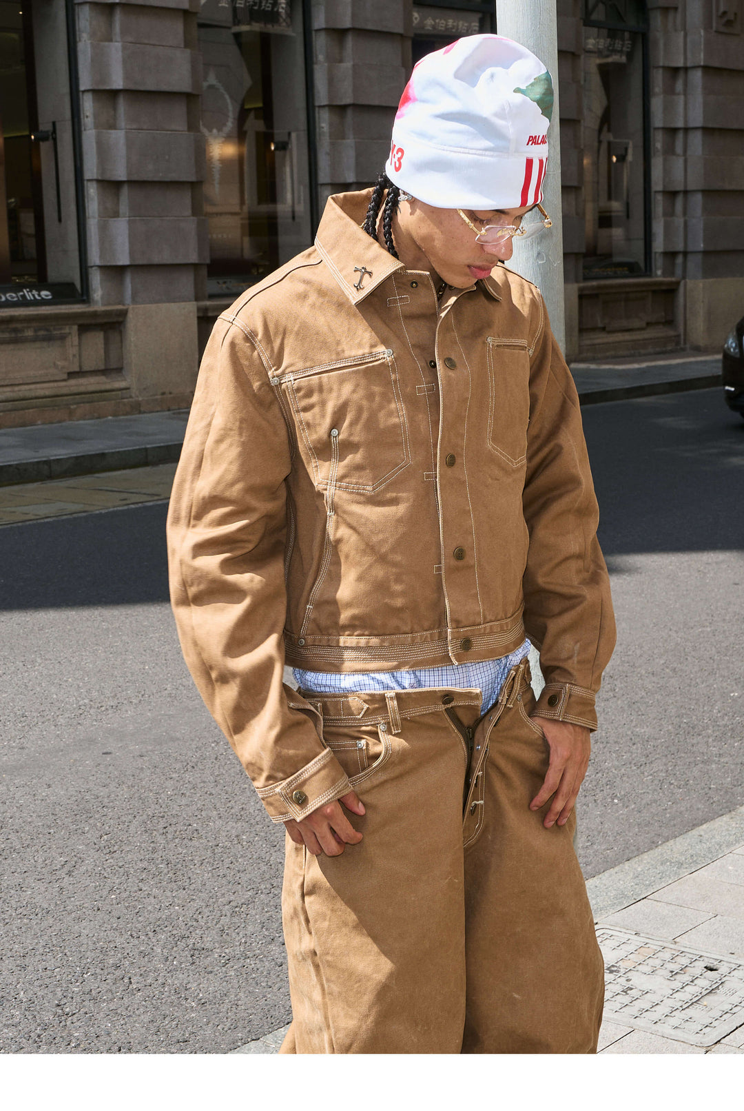 STEEPC Washed Canvas Work Jacket | Face 3 Face