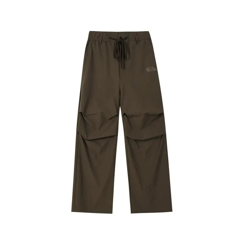 MEDM Knee Pleated Baggy Pants | Face 3 Face